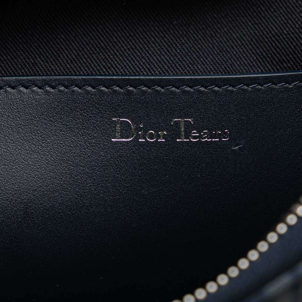 Dior Oblique Denim Tears A5 Flat Pouch - Side view