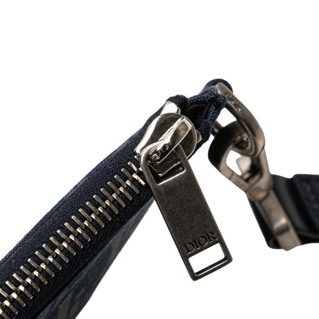 Dior Oblique Denim Tears A5 Flat Pouch - Image 10