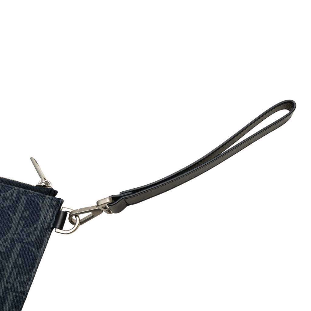 Dior Oblique Denim Tears A5 Flat Pouch - Image 11