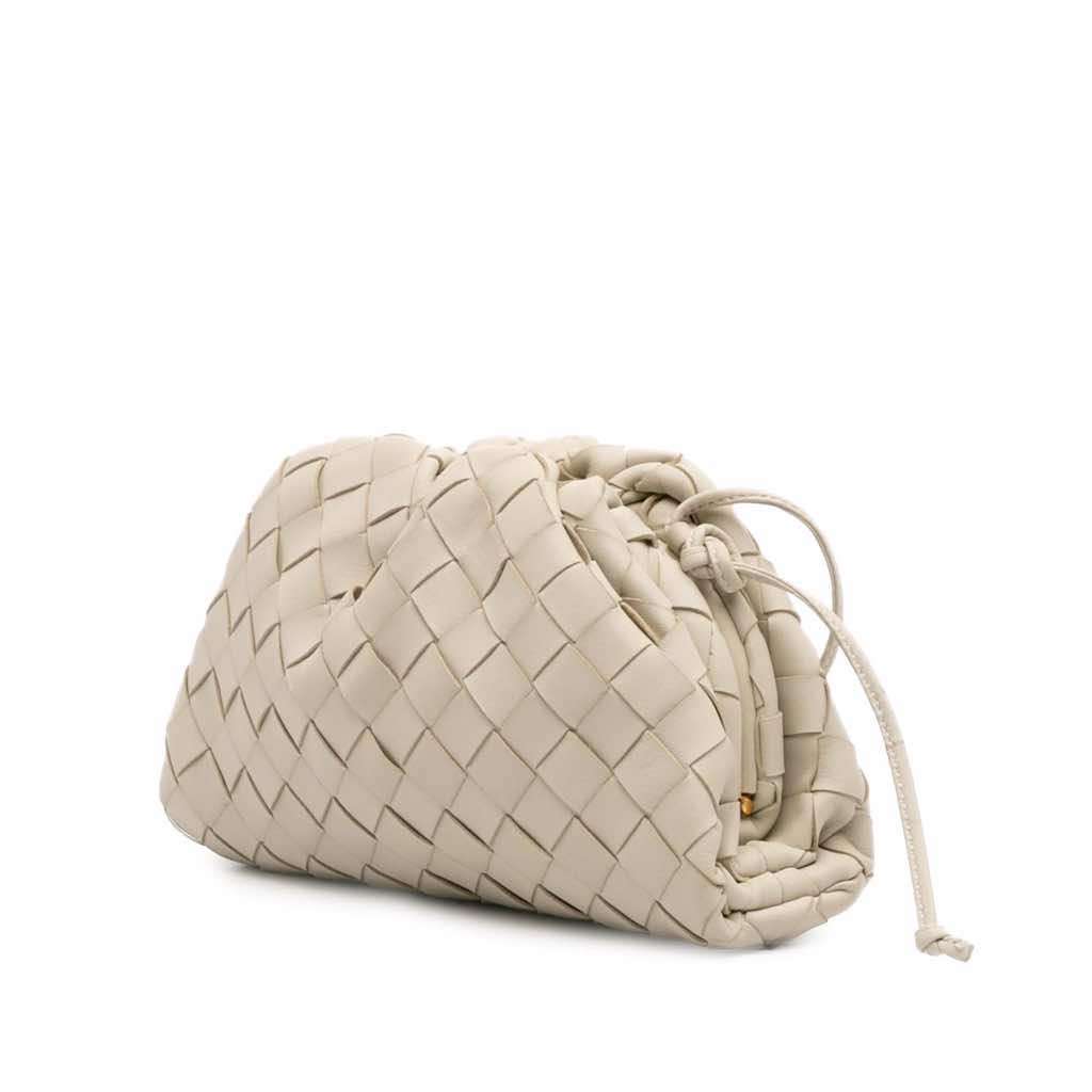 Bottega Veneta Nappa Intrecciato The Mini Pouch Crossbody - Back view