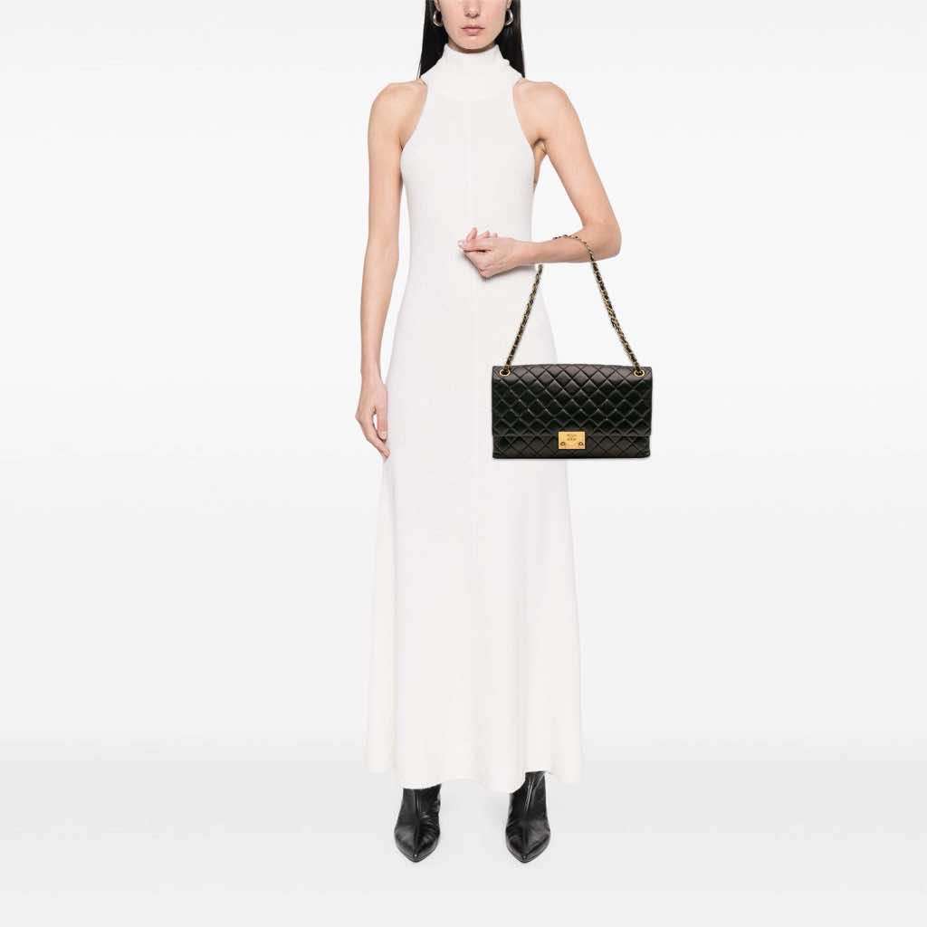 Chanel Quilted Lambskin Pagoda Accordion Flap - Image 13