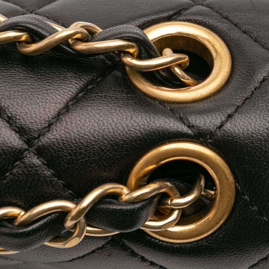 Chanel Quilted Lambskin Pagoda Accordion Flap - Image 10