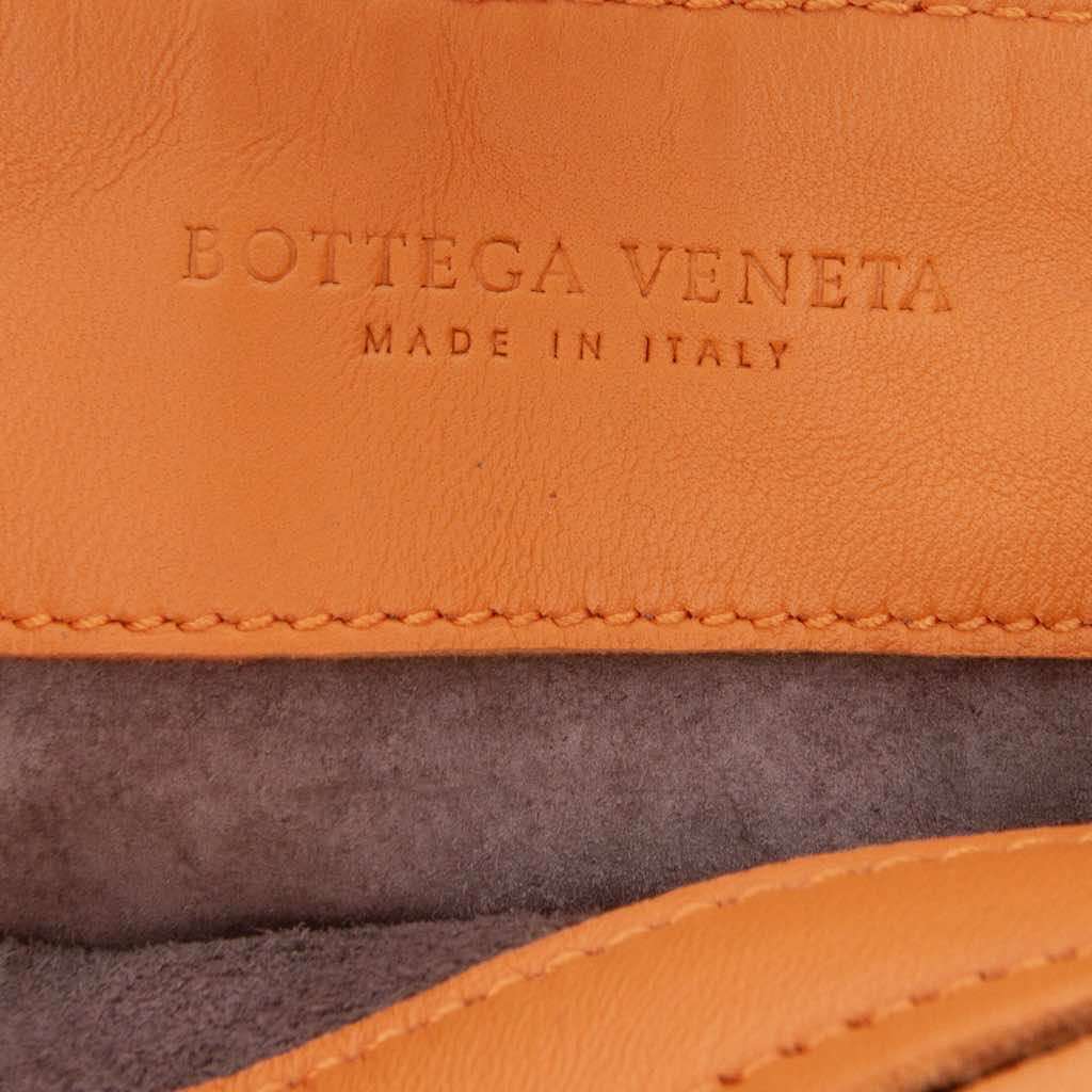 Bottega Veneta Nappa Intrecciato Flap Crossbody - Side view