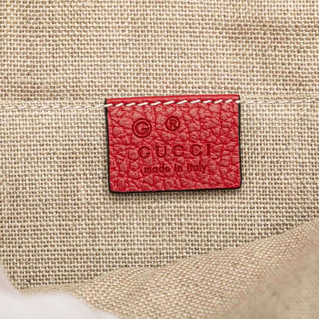 Gucci Calfskin Bamboo Tassel Clutch - Side view