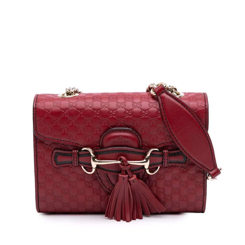 Gucci Mini Microguccissima Emily Crossbody