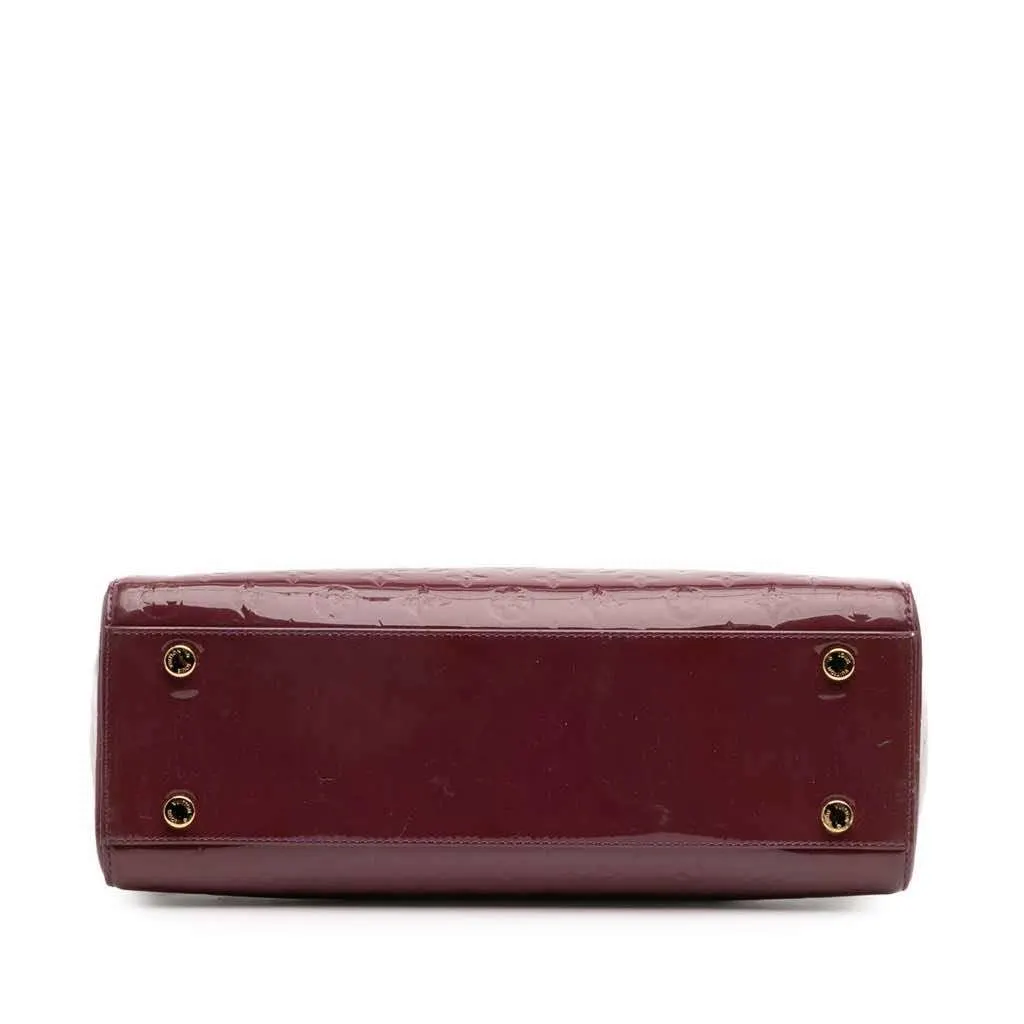 Louis Vuitton Monogram Vernis Brea GM Red Leather Good - Inside View