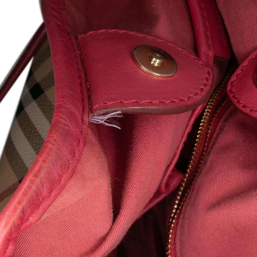 Burberry Small Haymarket Check Coated Canvas Canterbury Tote - Detail 2