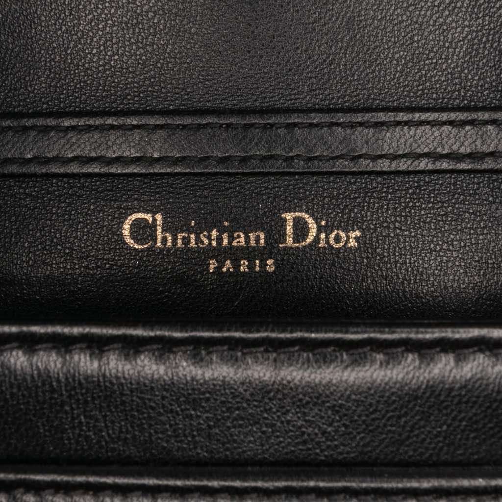 Dior Studded Calfskin Diorama Wallet on Chain - 5
