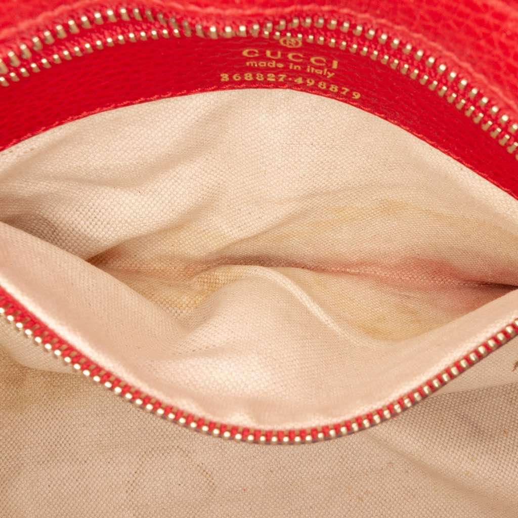 Gucci Mini Leather Swing Satchel - Side view