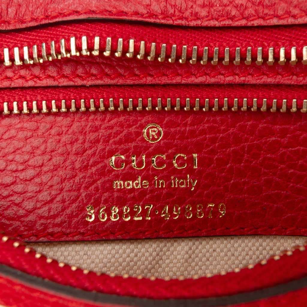Gucci Mini Leather Swing Satchel - Detail 1