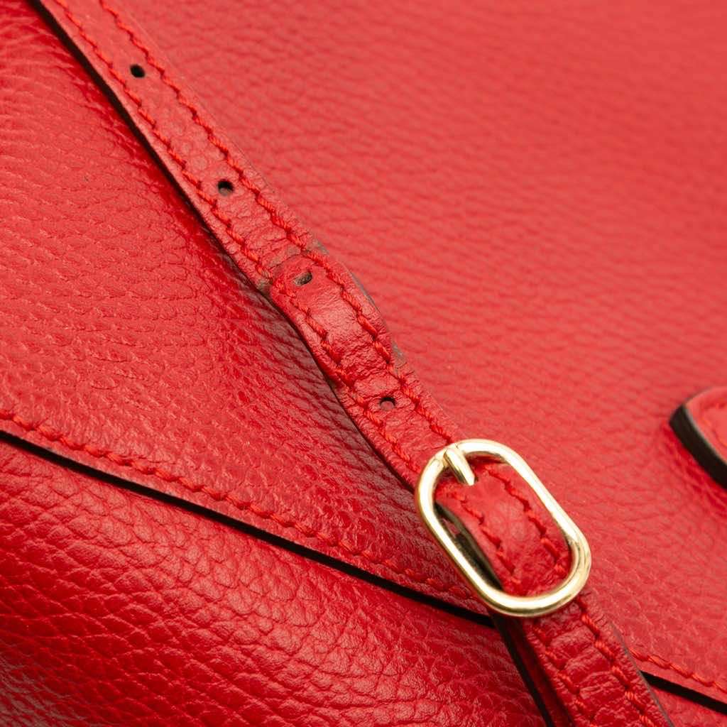 Gucci Mini Leather Swing Satchel - Image 12