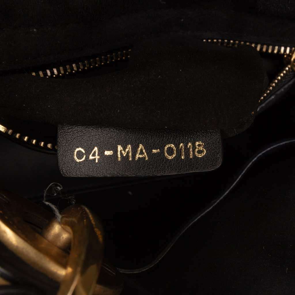 Dior Mini Lambskin Cannage Studded Supple Lady Dior - Detail 1