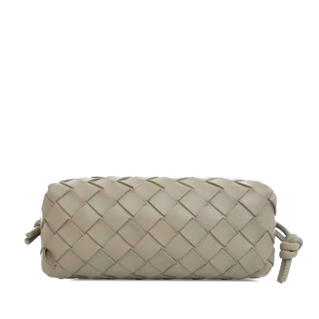 Bottega Veneta Mini Lambskin Intrecciato Loop Camera Bag - 4