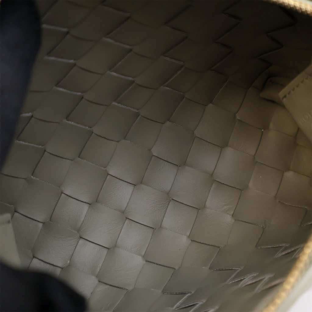 Bottega Veneta Mini Lambskin Intrecciato Loop Camera Bag - 5