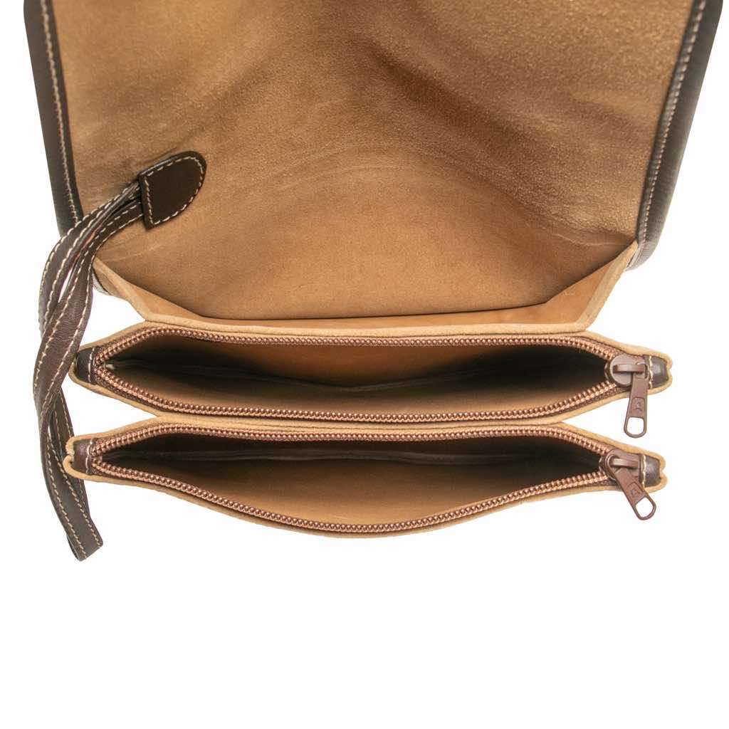 Loewe Suede Anagram Clutch - 4