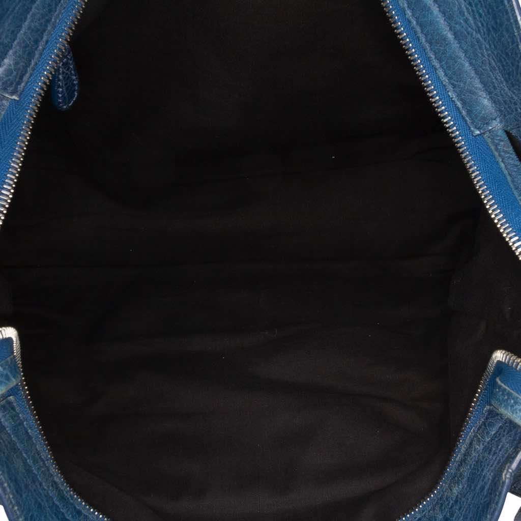 Balenciaga Lambskin Motocross Giant 12 City Satchel - 4