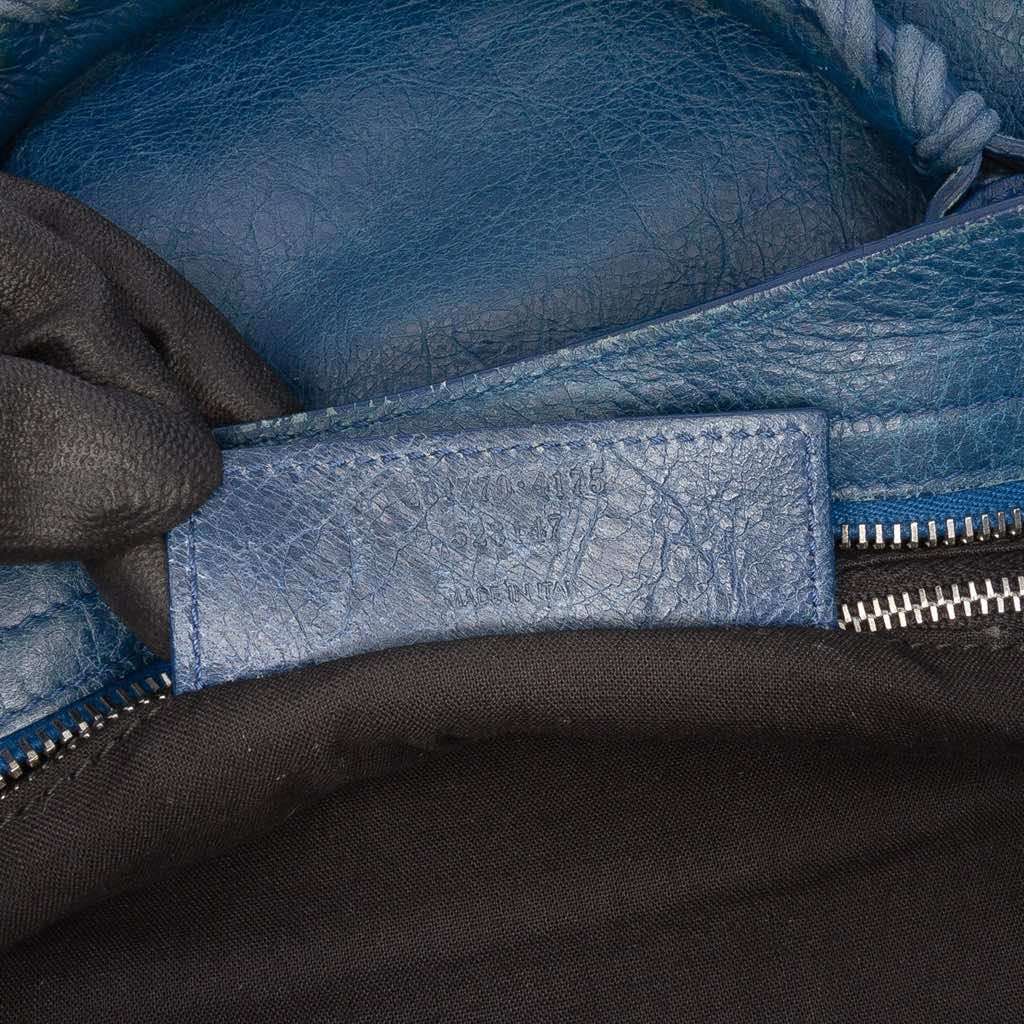 Balenciaga Lambskin Motocross Giant 12 City Satchel - 5