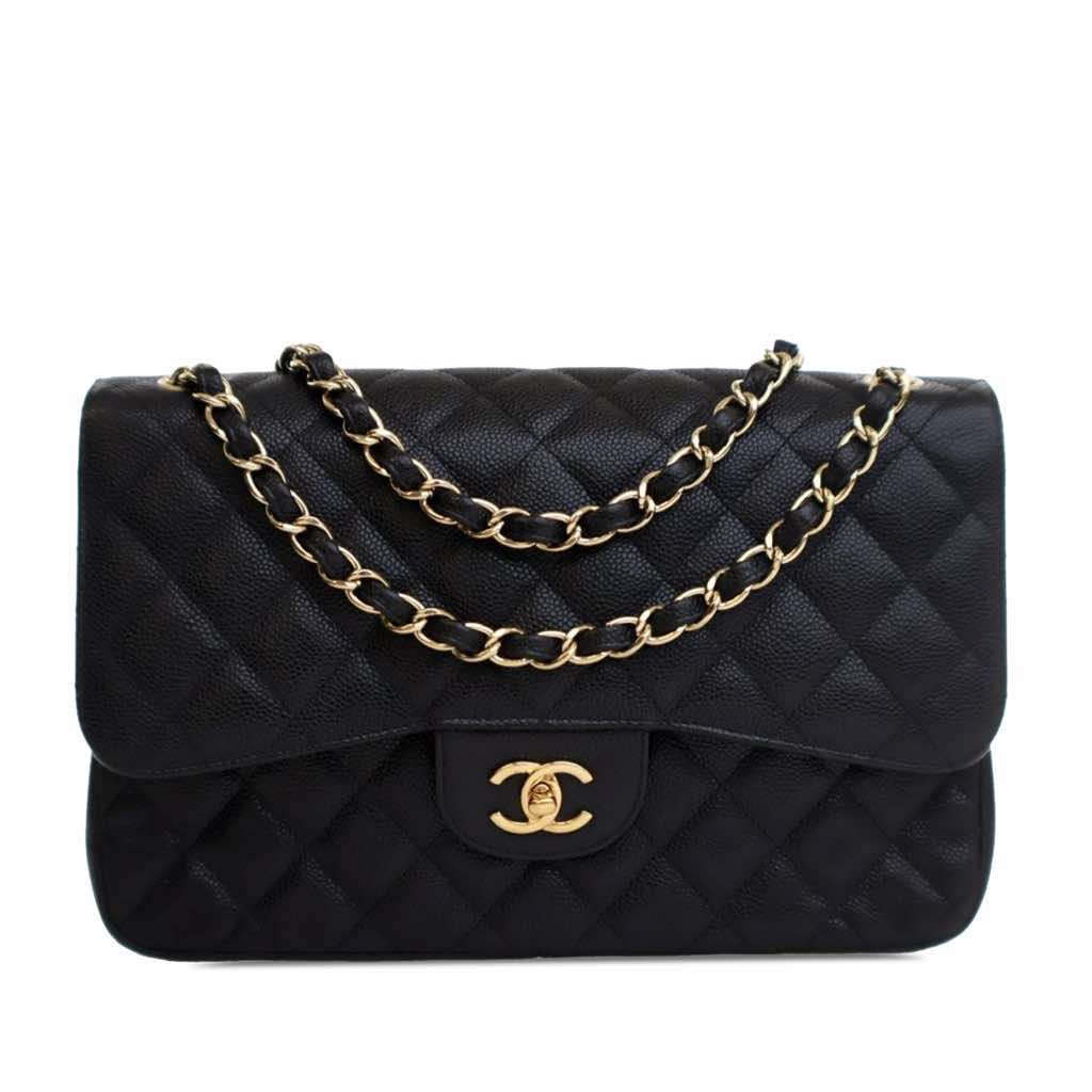 Chanel Jumbo Classic Caviar Double Flap