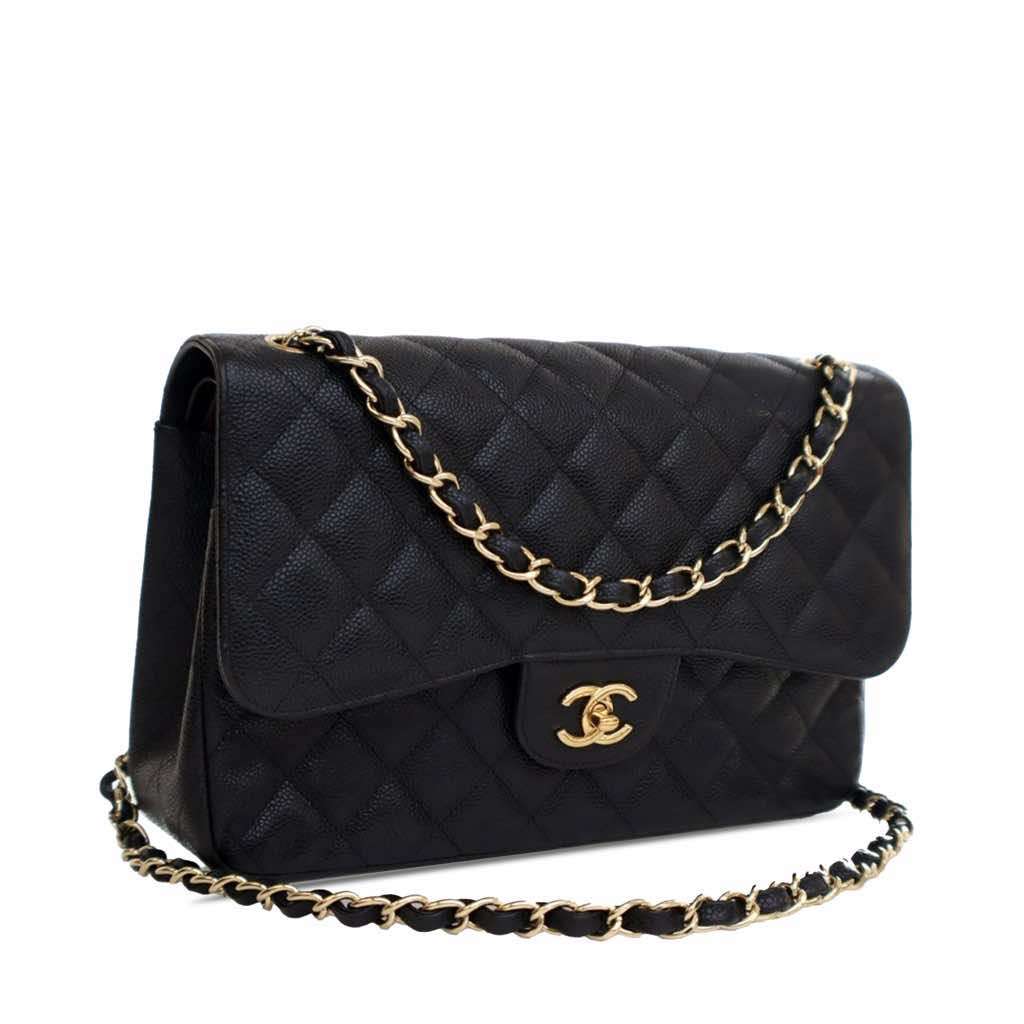 Chanel Jumbo Classic Caviar Double Flap - 2