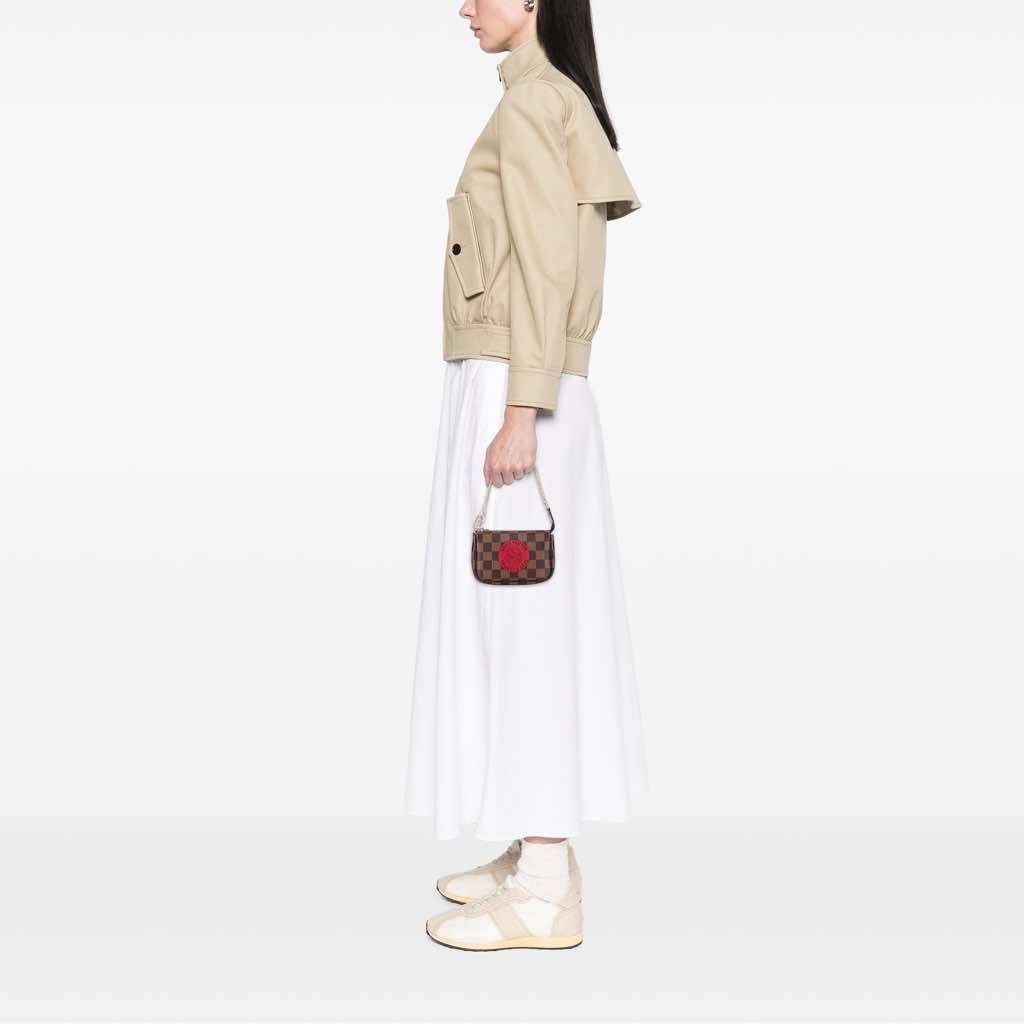 Louis Vuitton Damier Ebene Trunks and Bags Mini Pochette Accessoires - Image 12