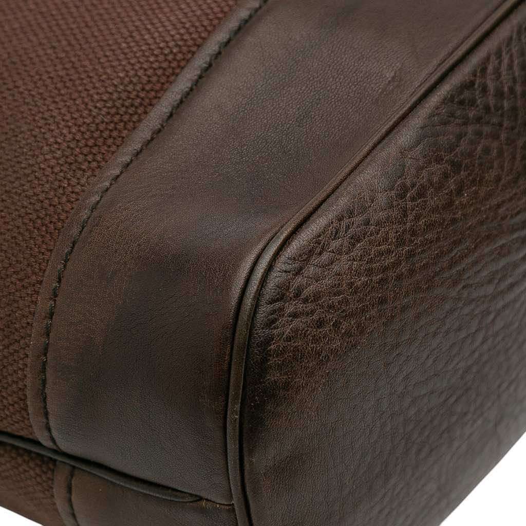 Gucci Canvas Ring Top Handle Bag - Detail 2