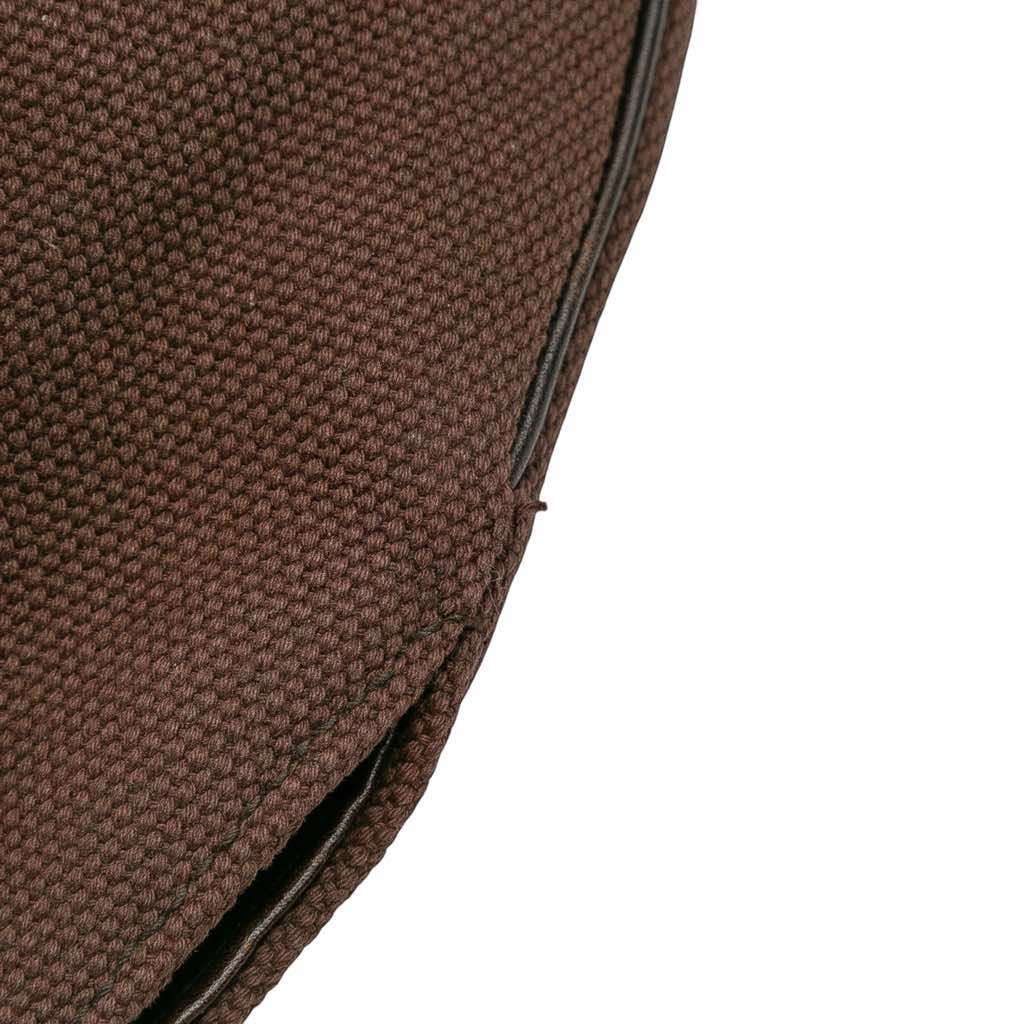 Gucci Canvas Ring Top Handle Bag - Image 12