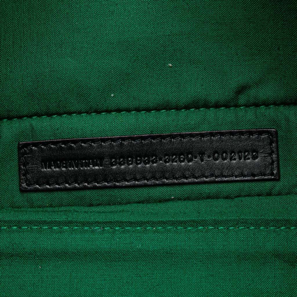 Balenciaga Plaid Wool Navy Cabas S - 5