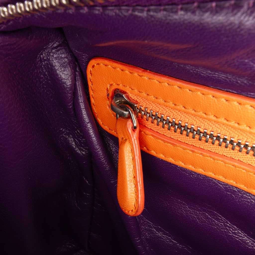 Dior Medium Tricolor Lambskin Cannage Lady Dior - Detail 2