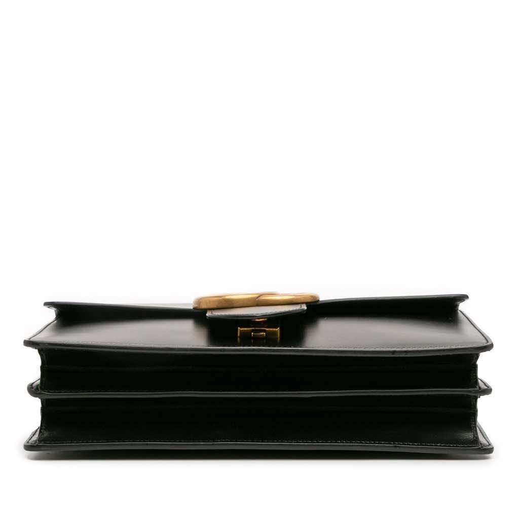 Gucci Medium GG Marmont Leather Chain Flap - 3