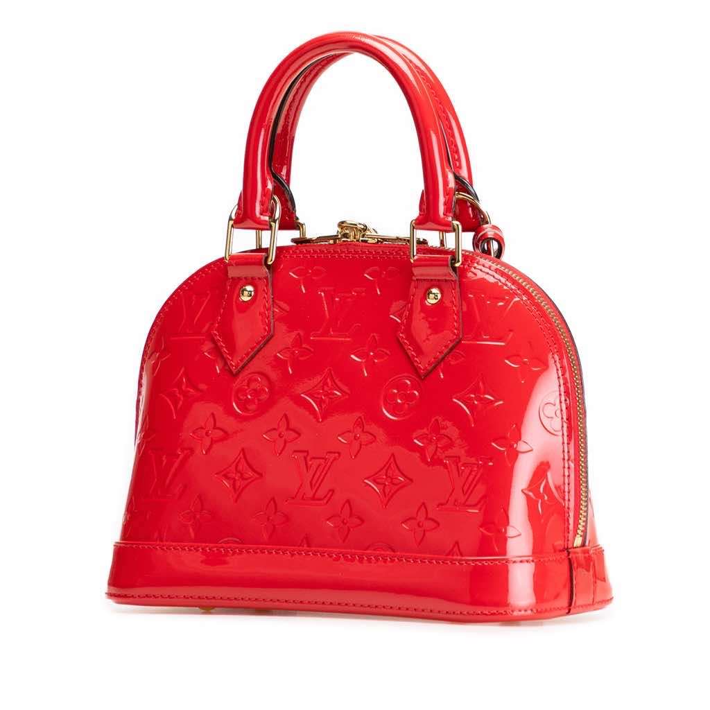 Louis Vuitton Monogram Vernis Alma BB - Back view