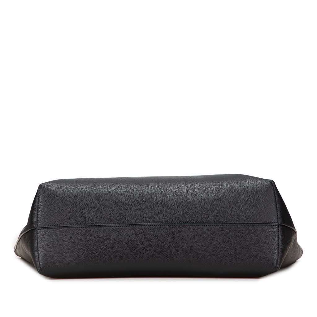 Fendi Embossed Leather Logo Tote - 3