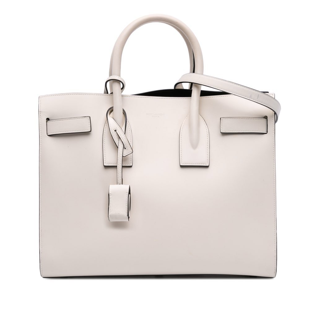 Saint Laurent Small Leather Sac De Jour Satchel