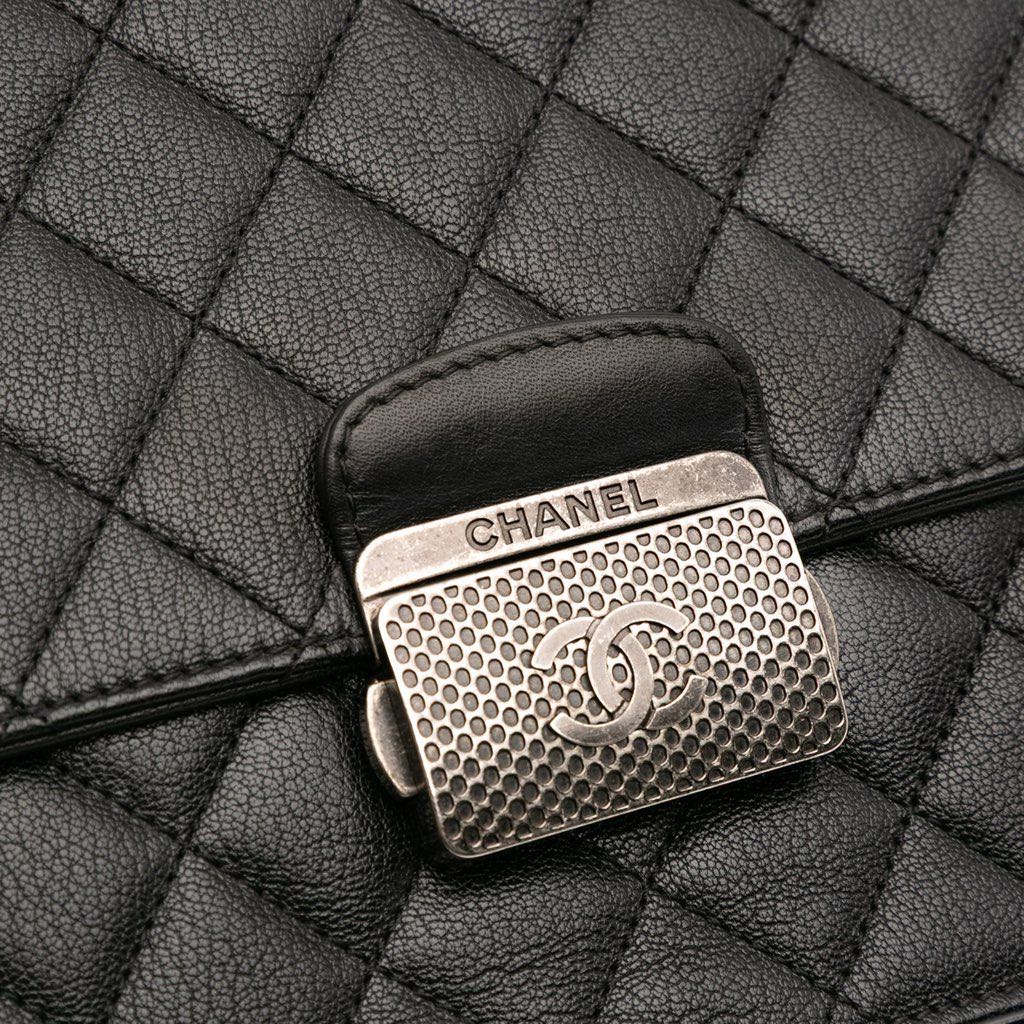 Chanel Medium Quilted Goatskin CC University Flap - Image 10