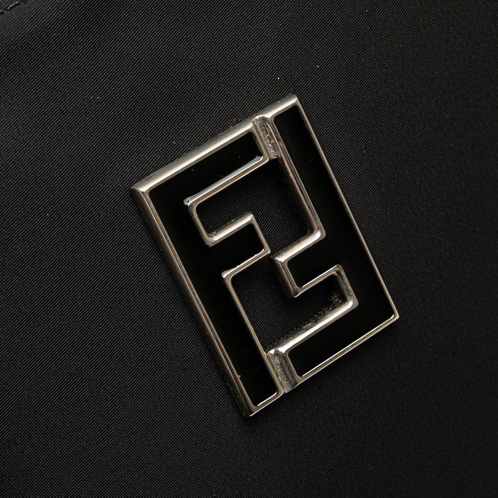 Fendi Nylon FF Shoulder Bag - Image 10