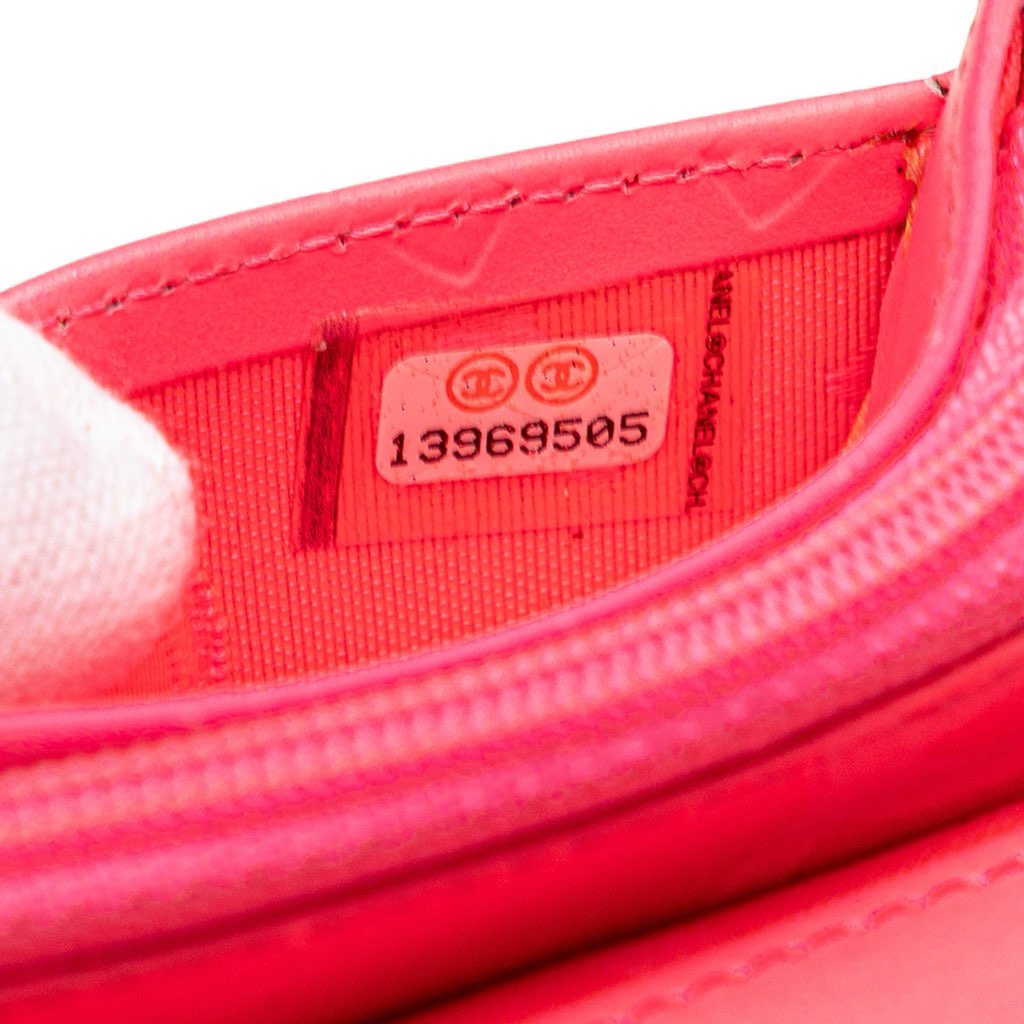 Chanel Quilted Lambskin Cambon Ligne Bifold Wallet - Detail 2