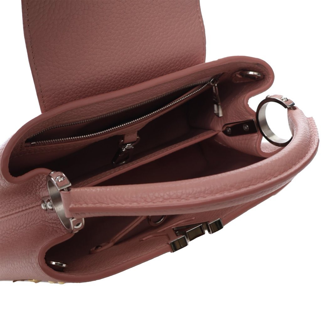 Louis Vuitton Taurillon Mechanical Flowers Capucines BB - Side view