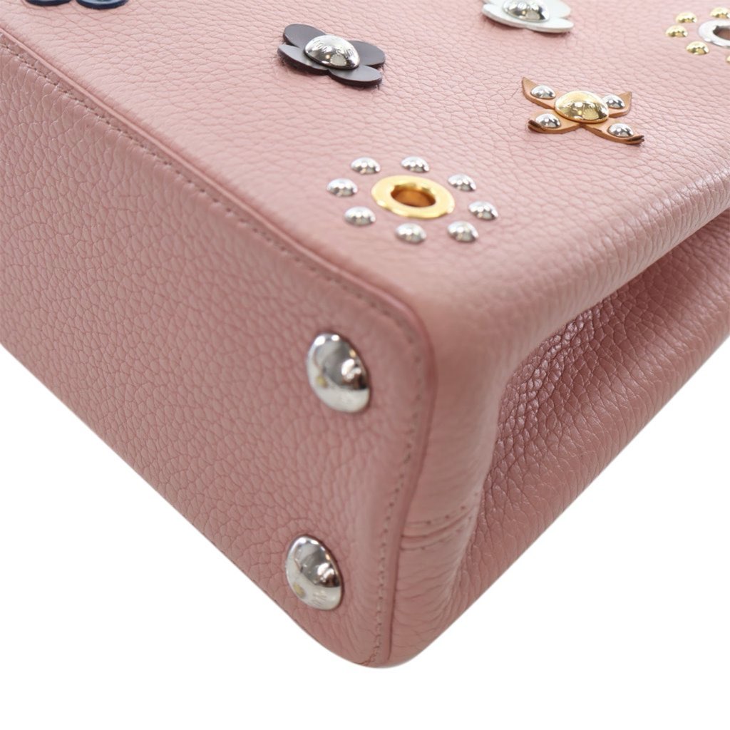 Louis Vuitton Taurillon Mechanical Flowers Capucines BB - Detail 1