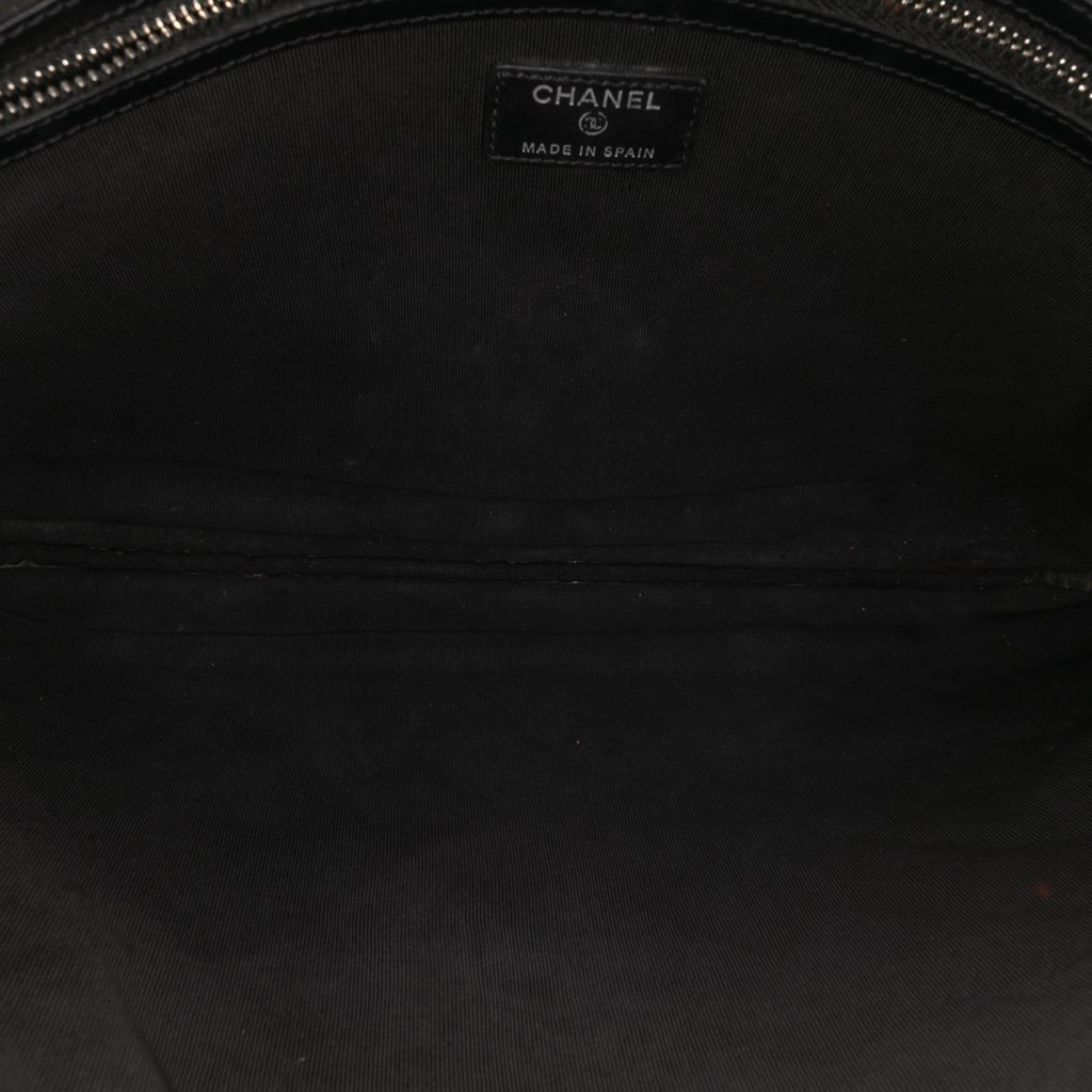 Chanel Large Quilted Caviar Boy O Case Clutch - 4