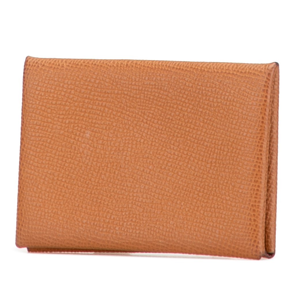 Hermès Epsom Calvi Card Holder - 2