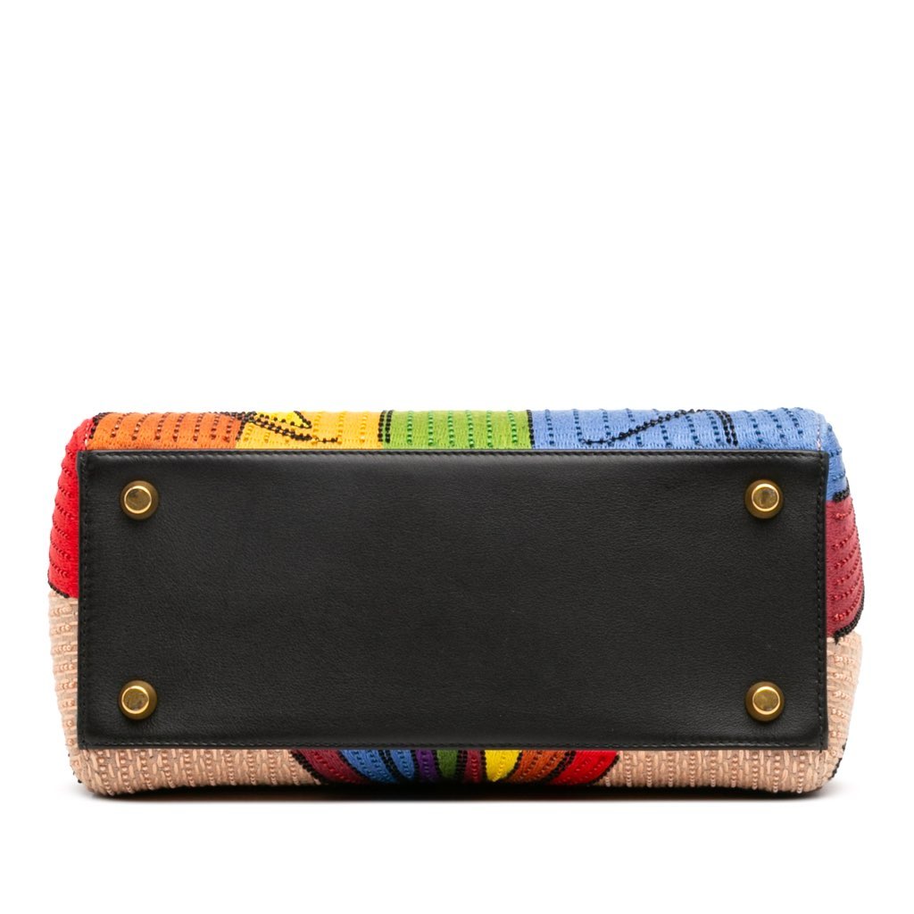 Dior Medium Calfskin Beaded and Embroidered Tarot Judgment Lady Dior - 3