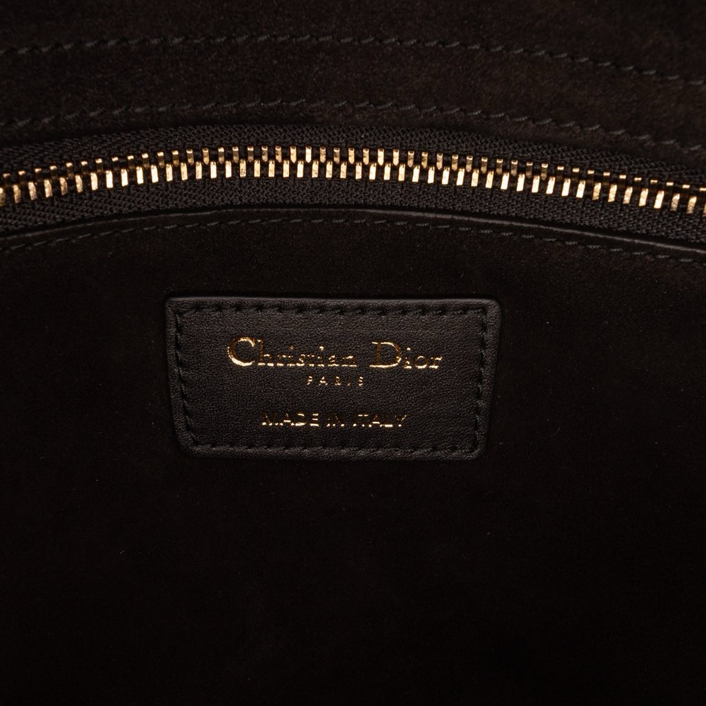 Dior Medium Calfskin Beaded and Embroidered Tarot Judgment Lady Dior - 5