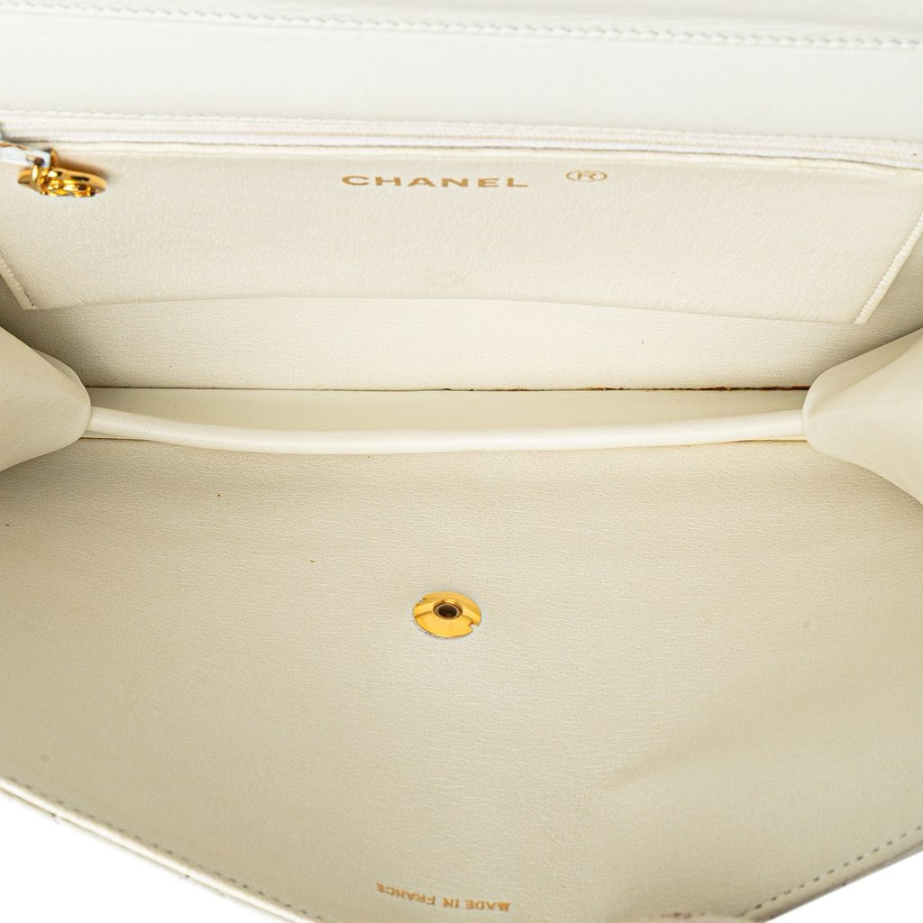 Chanel CC Quilted Lambskin Single Flap - 4