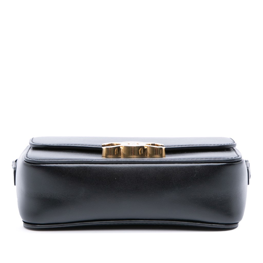 Celine Teen Shiny Calfskin Triomphe Crossbody - 3