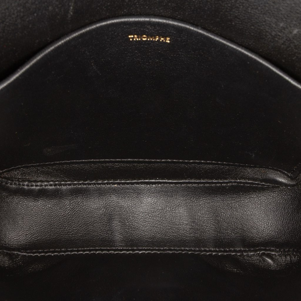 Celine Teen Shiny Calfskin Triomphe Crossbody - 4