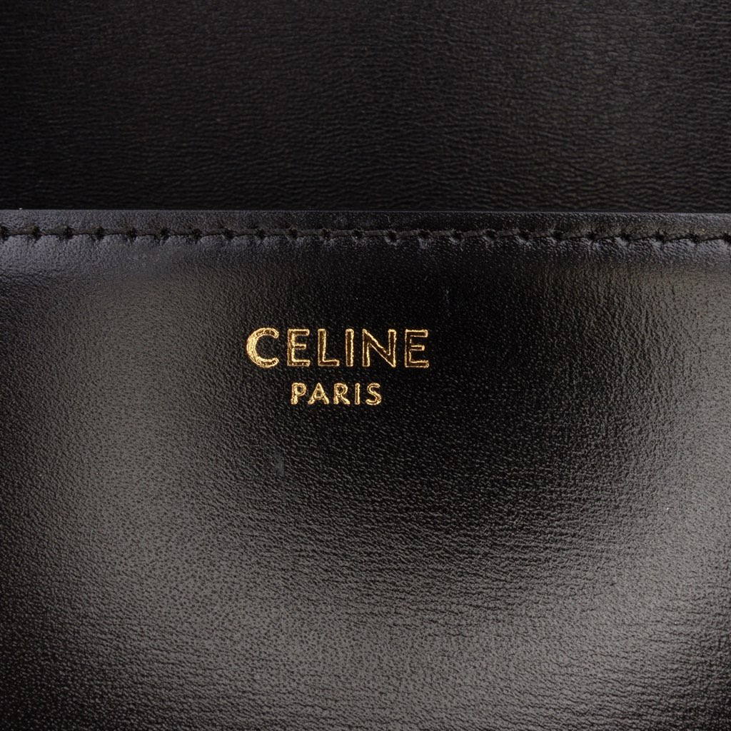 Celine Teen Shiny Calfskin Triomphe Crossbody - 5