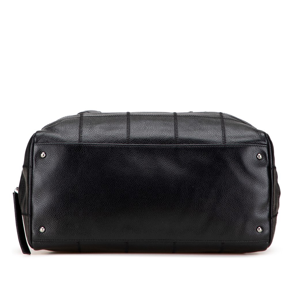 Chanel Choco Bar Caviar Shoulder Bag - 3