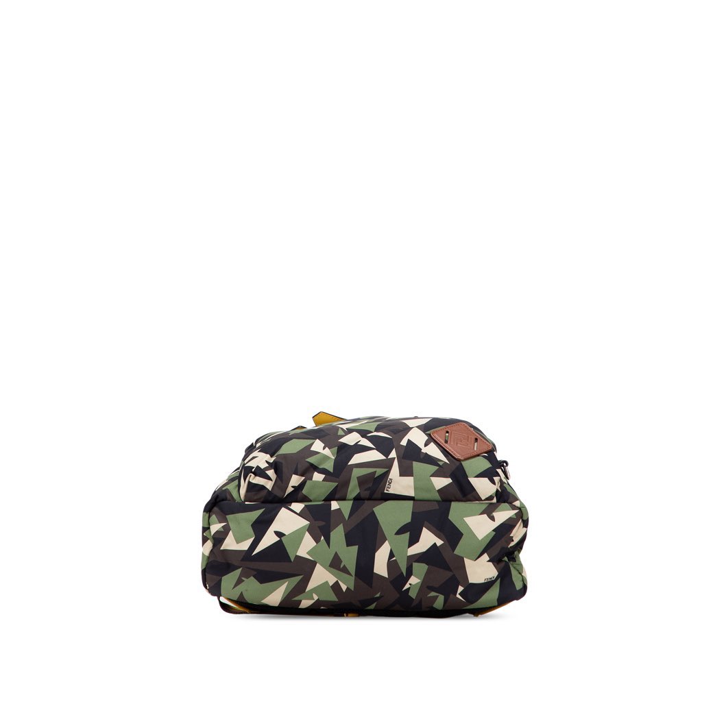 Fendi Camouflage Print Nylon Bugs Backpack - 3