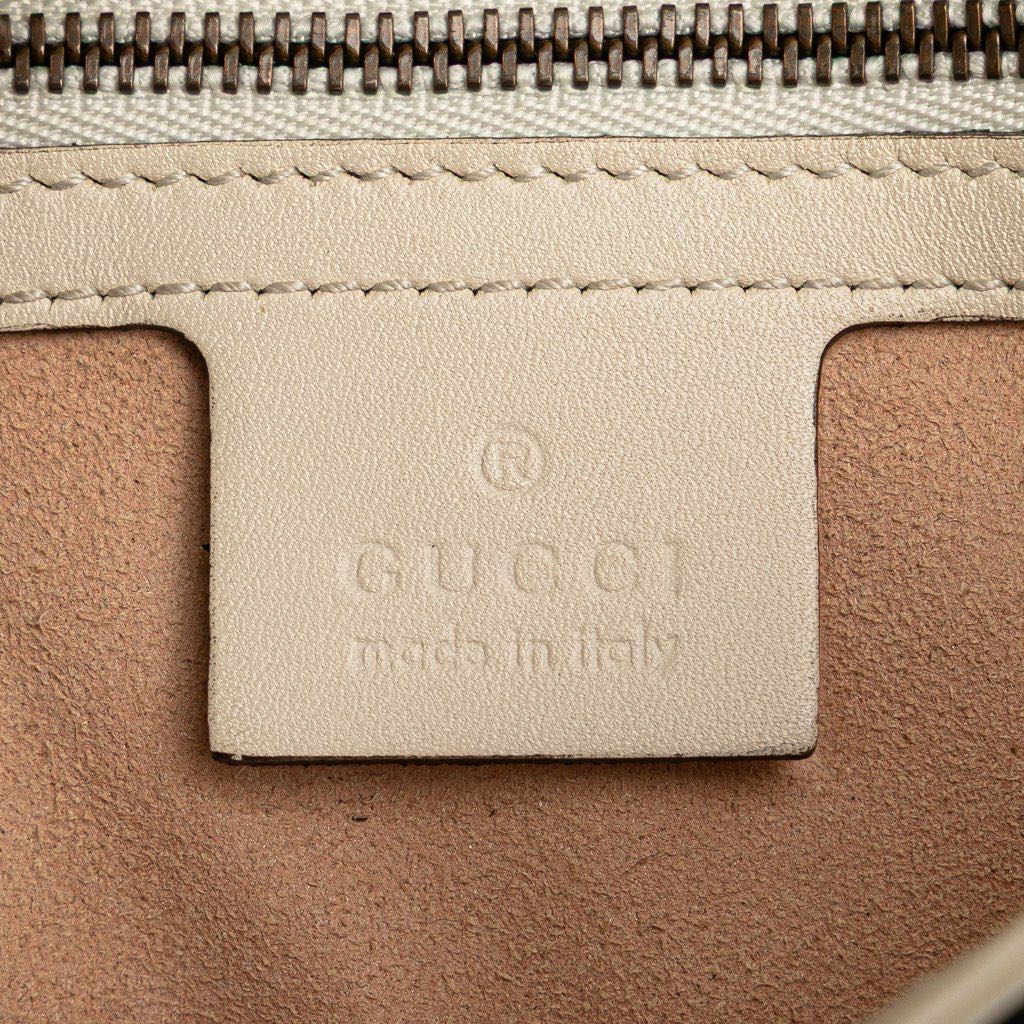 Gucci Medium GG Marmont Matelasse Leather Trompe L oeil Shoulder Bag - Side view