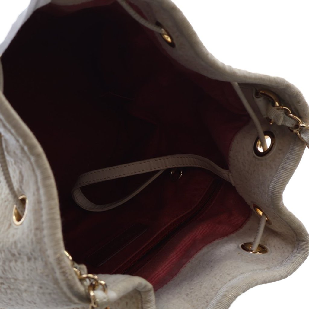 Chanel Small Tweed Deauville Drawstring Bucket Bag - 4