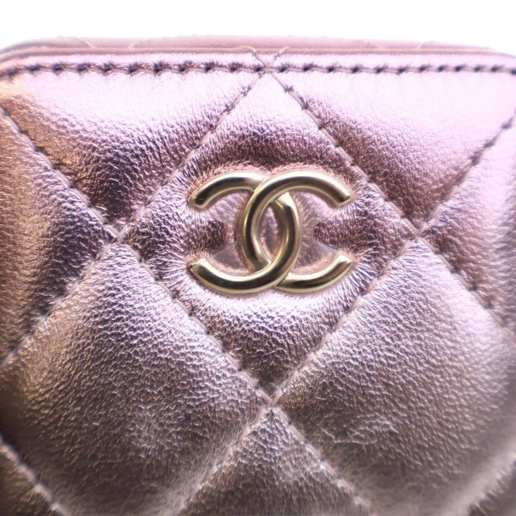 Chanel Mini Metallic Lambskin Coco Punk Cube Bag - Detail 2